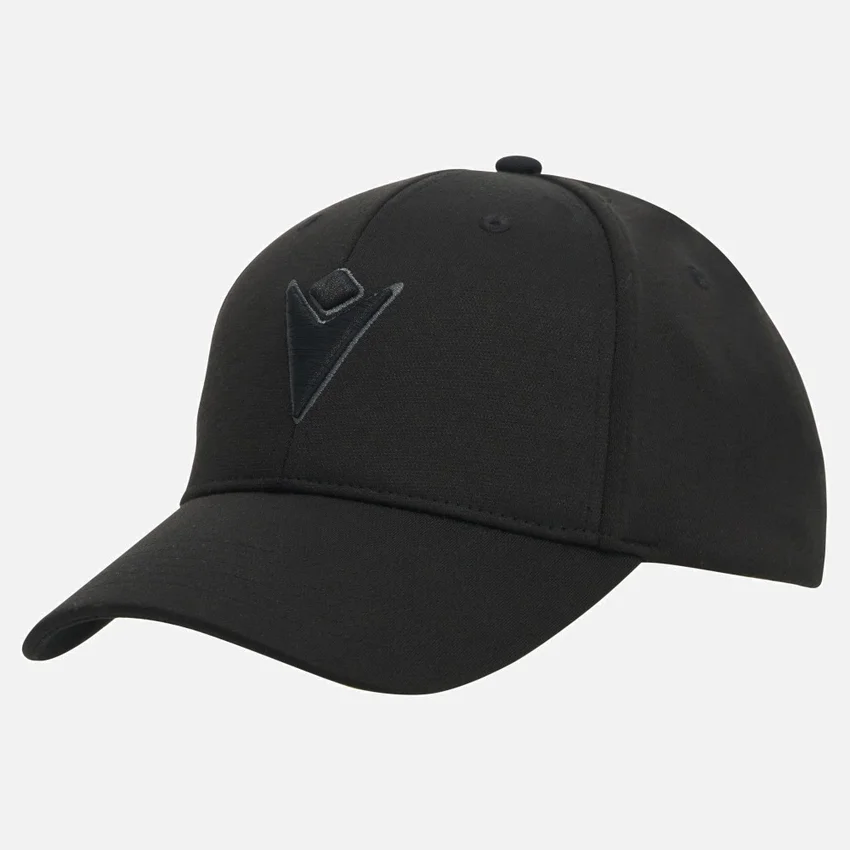 Action-Cap mit verstellbarem Riemen, Metallschnalle und gebogener Krempe Action-Cap mit verstellbarem Riemen, Metallschnalle und gebogener Krempe