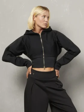 Agnes Sweatshirt mit durchgehendem Reißverschluss Agnes Sweatshirt mit durchgehendem Reißverschluss