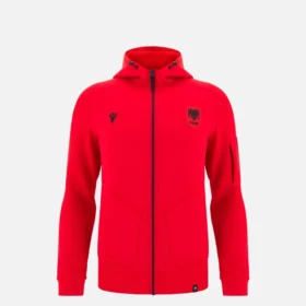 Albanien Nationalmannschaft 2026/27 Junior-Sweatshirt mit durchgehendem Reißverschluss Albanien Nationalmannschaft 2026/27 Junior-Sweatshirt mit durchgehendem Reißverschluss