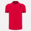 Albanien Nationalmannschaft FSHF 2026/27 Erwachsenen-Reise-Poloshirt in Rot Albanien Nationalmannschaft FSHF 2026/27 Erwachsenen-Reise-Poloshirt in Rot