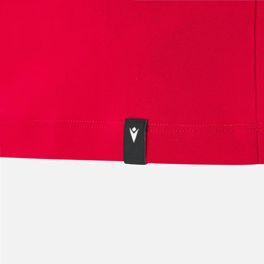 Albanien Nationalmannschaft FSHF 2026/27 Erwachsenen-Reise-Poloshirt in Rot Albanien Nationalmannschaft FSHF 2026/27 Erwachsenen-Reise-Poloshirt in Rot