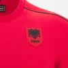 Albanien Nationalmannschaft FSHF 2026/27 Junior Sports Rotes T-Shirt Athleisure Albanien Nationalmannschaft FSHF 2026/27 Junior Sports Rotes T-Shirt Athleisure