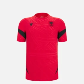 Albanien Nationalmannschaft FSHF 2026/27 Junior-Trainingshemd in Rot Albanien Nationalmannschaft FSHF 2026/27 Junior-Trainingshemd in Rot