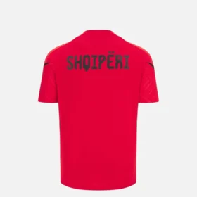 Albanien Nationalmannschaft FSHF 2026/27 Junior-Trainingshemd in Rot Albanien Nationalmannschaft FSHF 2026/27 Junior-Trainingshemd in Rot