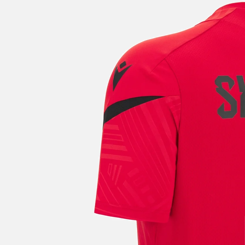 Albanien Nationalmannschaft FSHF 2026/27 Rotes Trainingshemd für Erwachsene Albanien Nationalmannschaft FSHF 2026/27 Rotes Trainingshemd für Erwachsene