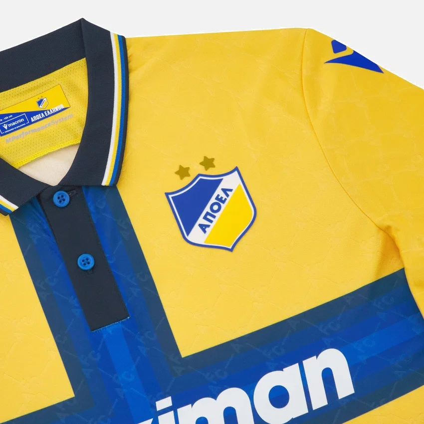 Apoel FC 2025/26 Heim-Trikot für Erwachsene Apoel FC 2025/26 Heim-Trikot für Erwachsene
