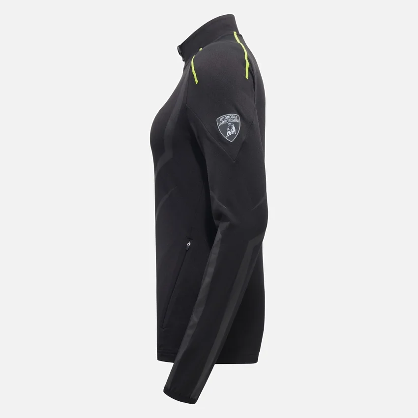 Automobili Lamborghini Damen-Sweatshirt mit 1/4-Reißverschluss Automobili Lamborghini Damen-Sweatshirt mit 1/4-Reißverschluss