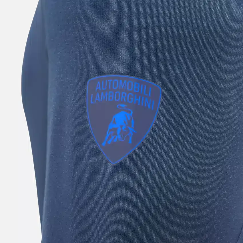 Automobili Lamborghini Herren-Sweatshirt mit 1/4-Reißverschluss Automobili Lamborghini Herren-Sweatshirt mit 1/4-Reißverschluss
