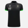 Automobili Lamborghini Squadra Corse Damen-Poloshirt in Schwarz Automobili Lamborghini Squadra Corse Damen-Poloshirt in Schwarz