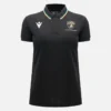 Automobili Lamborghini Squadra Corse Damen-Poloshirt in Schwarz Automobili Lamborghini Squadra Corse Damen-Poloshirt in Schwarz