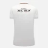 Automobili Lamborghini Squadra Corse Damen-Poloshirt in Weiß Automobili Lamborghini Squadra Corse Damen-Poloshirt in Weiß