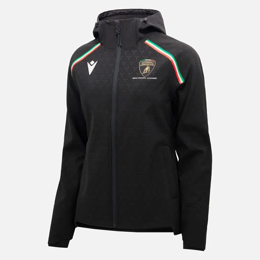 Automobili Lamborghini Squadra Corse Damen-Softshell-Jacke Automobili Lamborghini Squadra Corse Damen-Softshell-Jacke