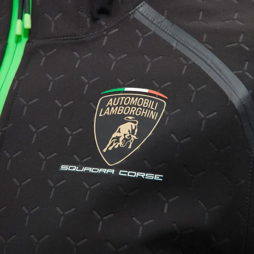 Automobili Lamborghini Squadra Corse Damen-Softshell-Jacke Automobili Lamborghini Squadra Corse Damen-Softshell-Jacke