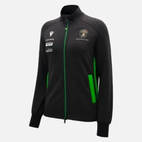 Automobili Lamborghini Squadra Corse Damen-Sweatshirt mit durchgehendem Reißverschluss