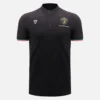 Automobili Lamborghini Squadra Corse Herren-Poloshirt in Schwarz
