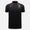 Automobili Lamborghini Squadra Corse Herren-Poloshirt in Schwarz