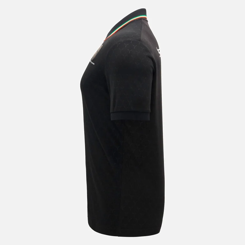 Automobili Lamborghini Squadra Corse Herren-Poloshirt in Schwarz Automobili Lamborghini Squadra Corse Herren-Poloshirt in Schwarz