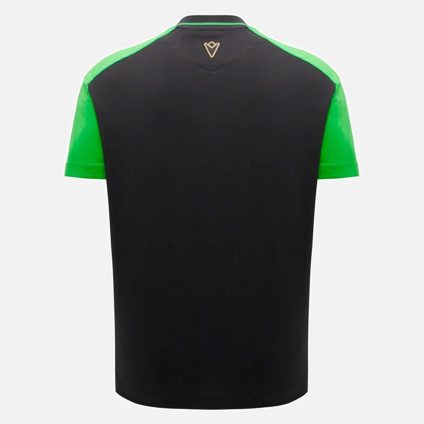 Automobili Lamborghini Squadra Corse Herren-Sport-T-Shirt in Schwarz Automobili Lamborghini Squadra Corse Herren-Sport-T-Shirt in Schwarz
