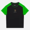 Automobili Lamborghini Squadra Corse Kinder-Sport-T-Shirts in Schwarz Automobili Lamborghini Squadra Corse Kinder-Sport-T-Shirts in Schwarz