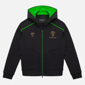 Automobili Lamborghini Squadra Corse Kinder-Sweatshirt mit durchgehendem Reißverschluss Automobili Lamborghini Squadra Corse Kinder-Sweatshirt mit durchgehendem Reißverschluss