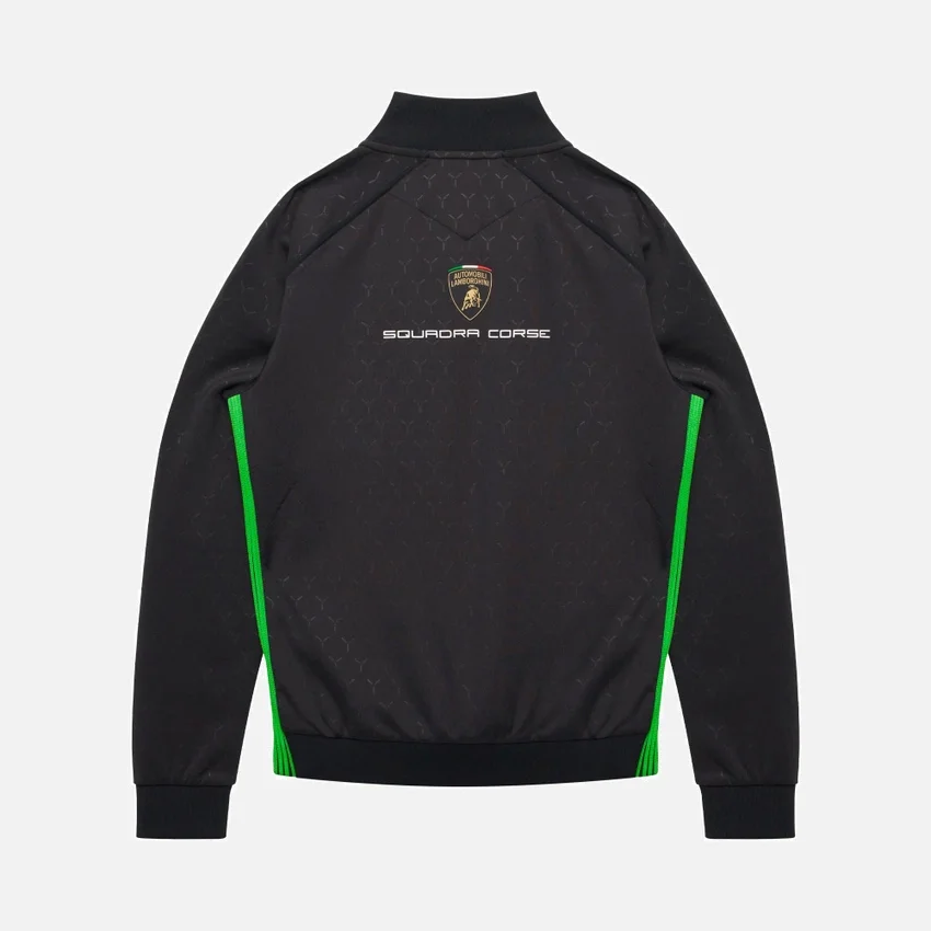 Automobili Lamborghini Squadra Corse Kinder-Sweatshirt mit durchgehendem Reißverschluss Automobili Lamborghini Squadra Corse Kinder-Sweatshirt mit durchgehendem Reißverschluss