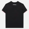 Automobili Lamborghini Squadra Corse Kinder-T-Shirts in Schwarz und den drei Farben Automobili Lamborghini Squadra Corse Kinder-T-Shirts in Schwarz und den drei Farben