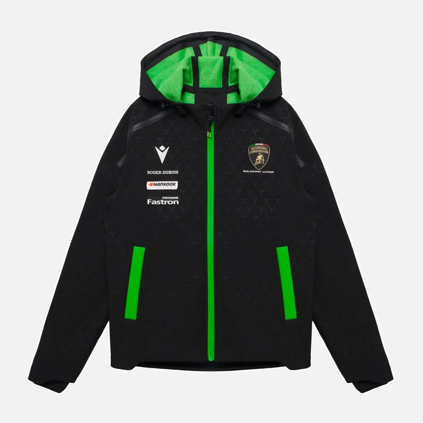 Automobili Lamborghini Squadra Corse Softshell-Jacke für Kinder Automobili Lamborghini Squadra Corse Softshell-Jacke für Kinder