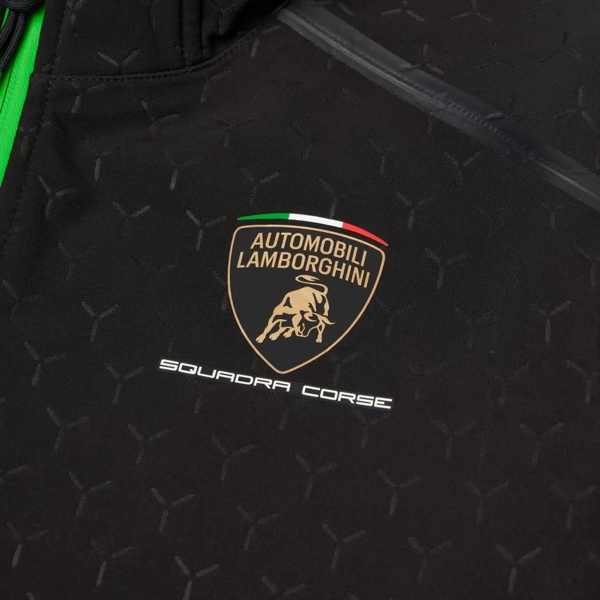 Automobili Lamborghini Squadra Corse Softshell-Jacke für Kinder Automobili Lamborghini Squadra Corse Softshell-Jacke für Kinder