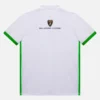 Automobili Lamborghini Squadra Corse Weißes Kinder-Poloshirt Automobili Lamborghini Squadra Corse Weißes Kinder-Poloshirt