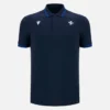 Auxerre 2025/26 Athleisure Herren-Reise-Poloshirt in Marineblau Auxerre 2025/26 Athleisure Herren-Reise-Poloshirt in Marineblau