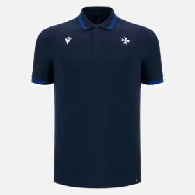 Auxerre 2025/26 Athleisure Herren-Reise-Poloshirt in Marineblau