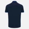 Auxerre 2025/26 Athleisure Herren-Reise-Poloshirt in Marineblau Auxerre 2025/26 Athleisure Herren-Reise-Poloshirt in Marineblau