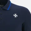 Auxerre 2025/26 Athleisure Herren-Reise-Poloshirt in Marineblau Auxerre 2025/26 Athleisure Herren-Reise-Poloshirt in Marineblau