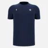 Auxerre 2025/26 Athleisure Herren-Reise-T-Shirt in Marineblau Auxerre 2025/26 Athleisure Herren-Reise-T-Shirt in Marineblau