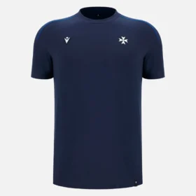 Auxerre 2025/26 Athleisure Herren-Reise-T-Shirt in Marineblau