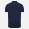 Auxerre 2025/26 Athleisure Herren-Reise-T-Shirt in Marineblau Auxerre 2025/26 Athleisure Herren-Reise-T-Shirt in Marineblau
