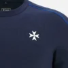Auxerre 2025/26 Athleisure Herren-Reise-T-Shirt in Marineblau Auxerre 2025/26 Athleisure Herren-Reise-T-Shirt in Marineblau