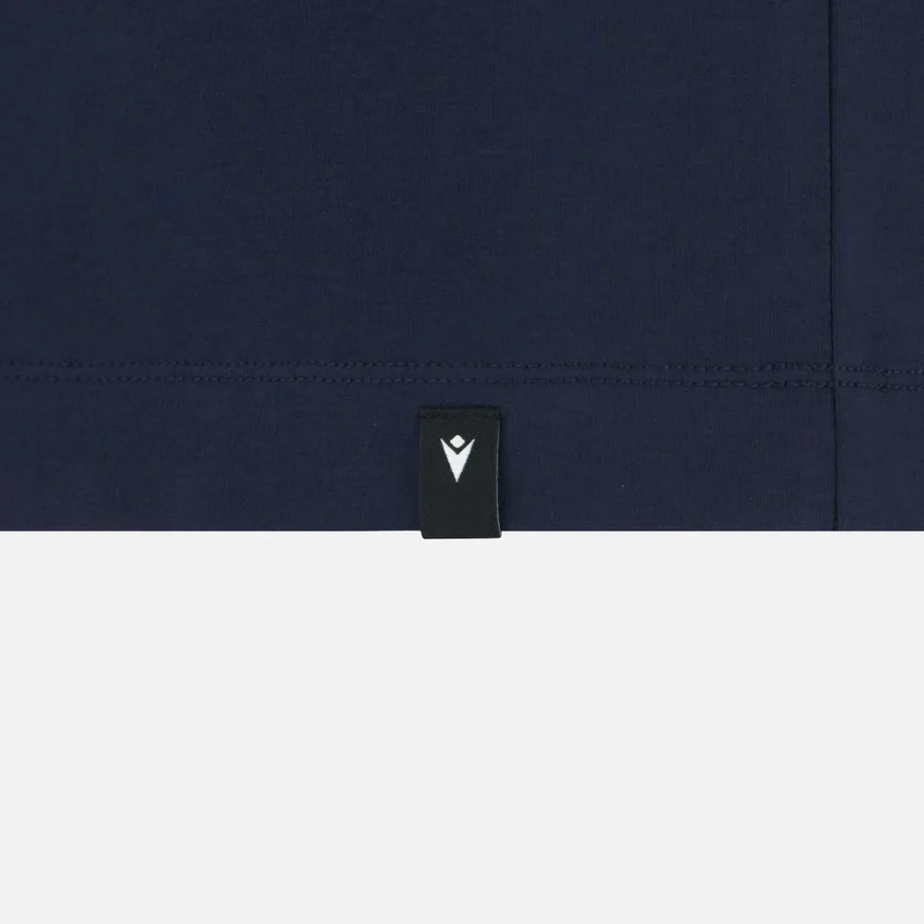 Auxerre 2025/26 Athleisure Herren-Reise-T-Shirt in Marineblau Auxerre 2025/26 Athleisure Herren-Reise-T-Shirt in Marineblau