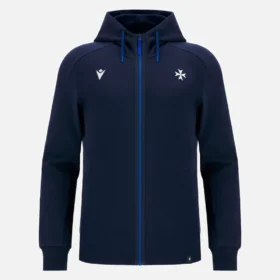 Auxerre 2025/26 Athleisure-Reiseoberteil für Erwachsene mit durchgehendem Reißverschluss