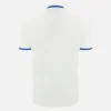 Auxerre 2025/26 Athleisure Weißes Reise-Poloshirt für Erwachsene Auxerre 2025/26 Athleisure Weißes Reise-Poloshirt für Erwachsene