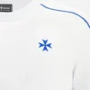 Auxerre 2025/26 Athleisure Weißes Reise-T-Shirt für Erwachsene Auxerre 2025/26 Athleisure Weißes Reise-T-Shirt für Erwachsene