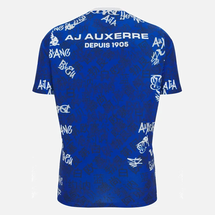 Auxerre 2025/26 Aufwärm-Hemd für Erwachsene Auxerre 2025/26 Aufwärm-Hemd für Erwachsene