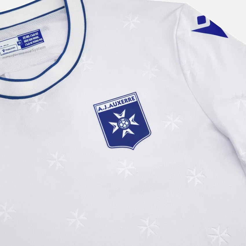 Auxerre 2025/26 Heim-Trikot für Erwachsene Auxerre 2025/26 Heim-Trikot für Erwachsene