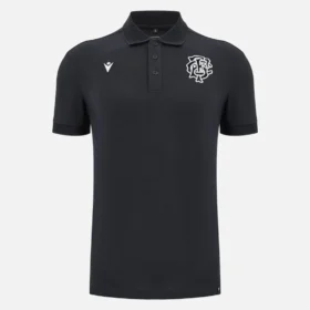 Barbarians 2025/26 Schwarzes Poloshirt für die Reise