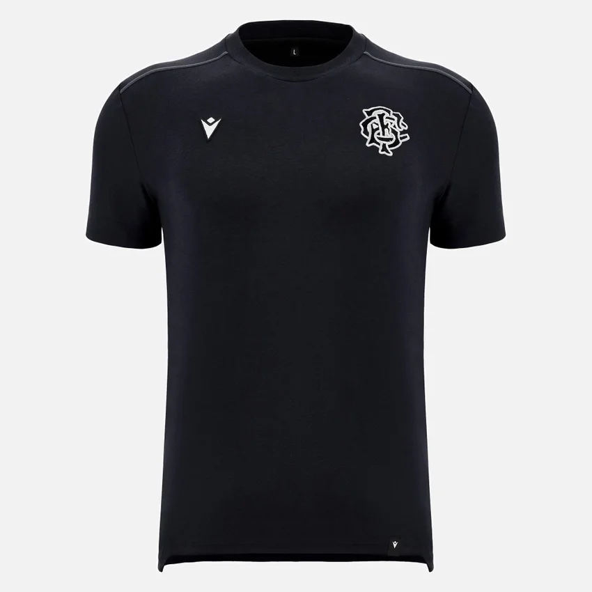 Barbarians 2025/26 Schwarzes Reise-T-Shirt Barbarians 2025/26 Schwarzes Reise-T-Shirt
