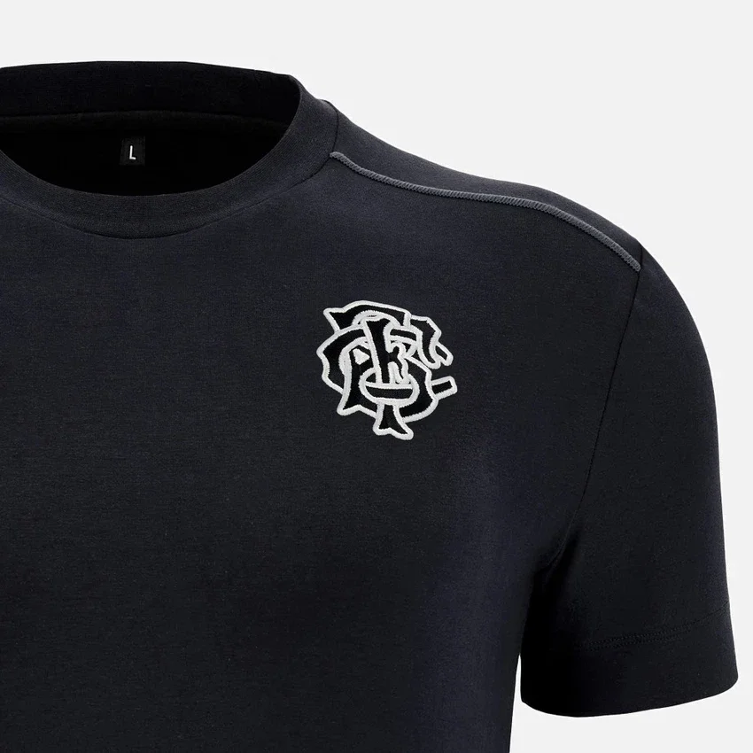 Barbarians 2025/26 Schwarzes Reise-T-Shirt Barbarians 2025/26 Schwarzes Reise-T-Shirt