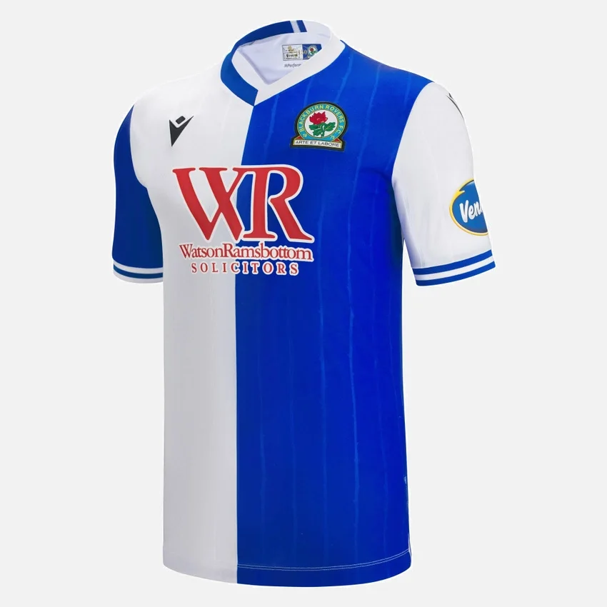 Blackburn Rovers 2025/26 Heim-Trikot für Erwachsene Blackburn Rovers 2025/26 Heim-Trikot für Erwachsene