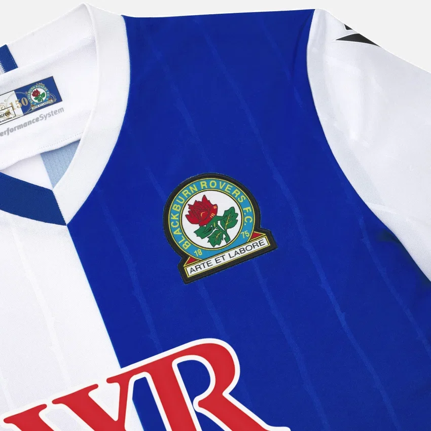Blackburn Rovers 2025/26 Heim-Trikot für Erwachsene Blackburn Rovers 2025/26 Heim-Trikot für Erwachsene