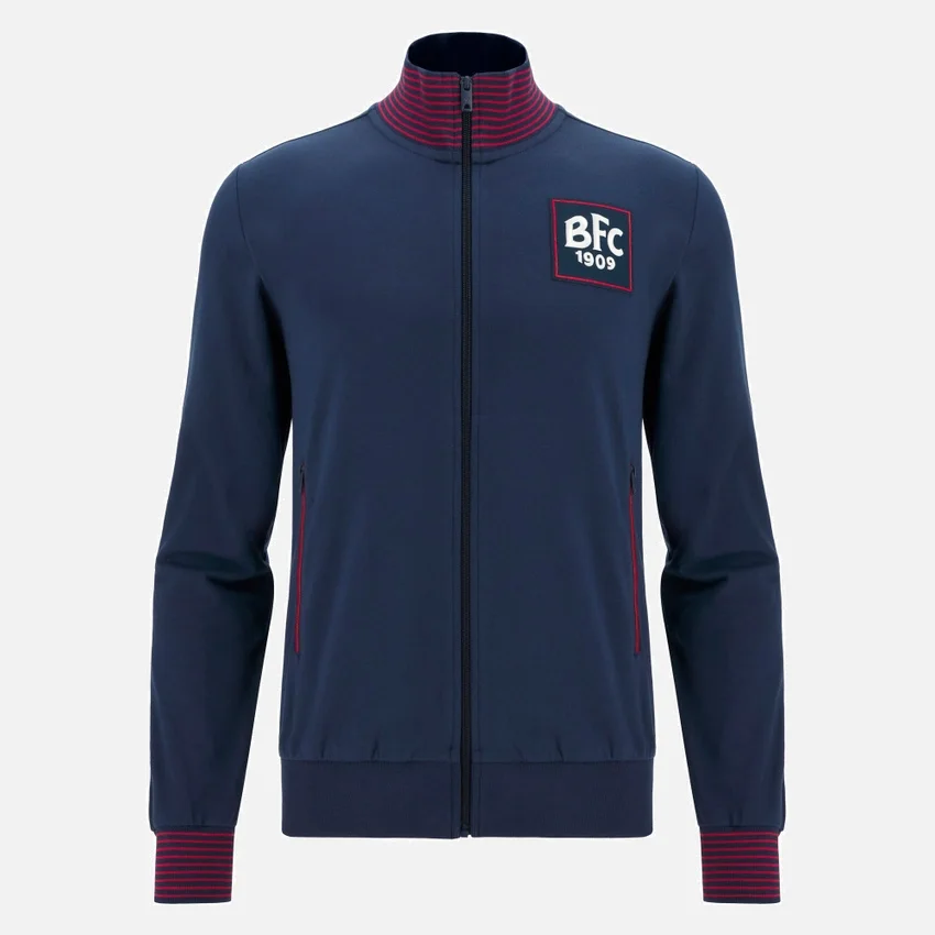 Bologna FC 1909 2025/26 Fan-Kollektion für Erwachsene Sweatshirt mit durchgehendem Reißverschluss Bologna FC 1909 2025/26 Fan-Kollektion für Erwachsene Sweatshirt mit durchgehendem Reißverschluss