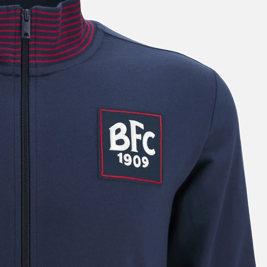 Bologna FC 1909 2025/26 Fan-Kollektion für Erwachsene Sweatshirt mit durchgehendem Reißverschluss Bologna FC 1909 2025/26 Fan-Kollektion für Erwachsene Sweatshirt mit durchgehendem Reißverschluss